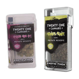21 CANNABIS 3.5G PRIVATE RESERVE FLOWER + ONE HITTER