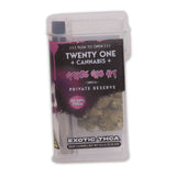 21 CANNABIS 3.5G PRIVATE RESERVE FLOWER + ONE HITTER