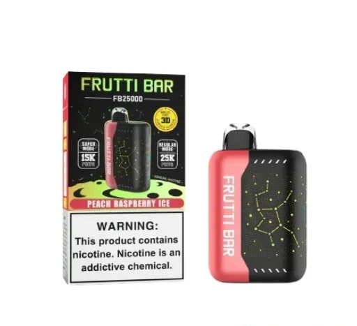 FRUTTI BAR FB25000 PUFFS DISPOSABLE VAPE 5 PACK