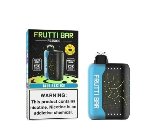 FRUTTI BAR FB25000 PUFFS DISPOSABLE VAPE 5 PACK
