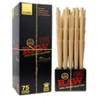 RAW BLACK CLASSIC CONES KING SIZE | 75 CT