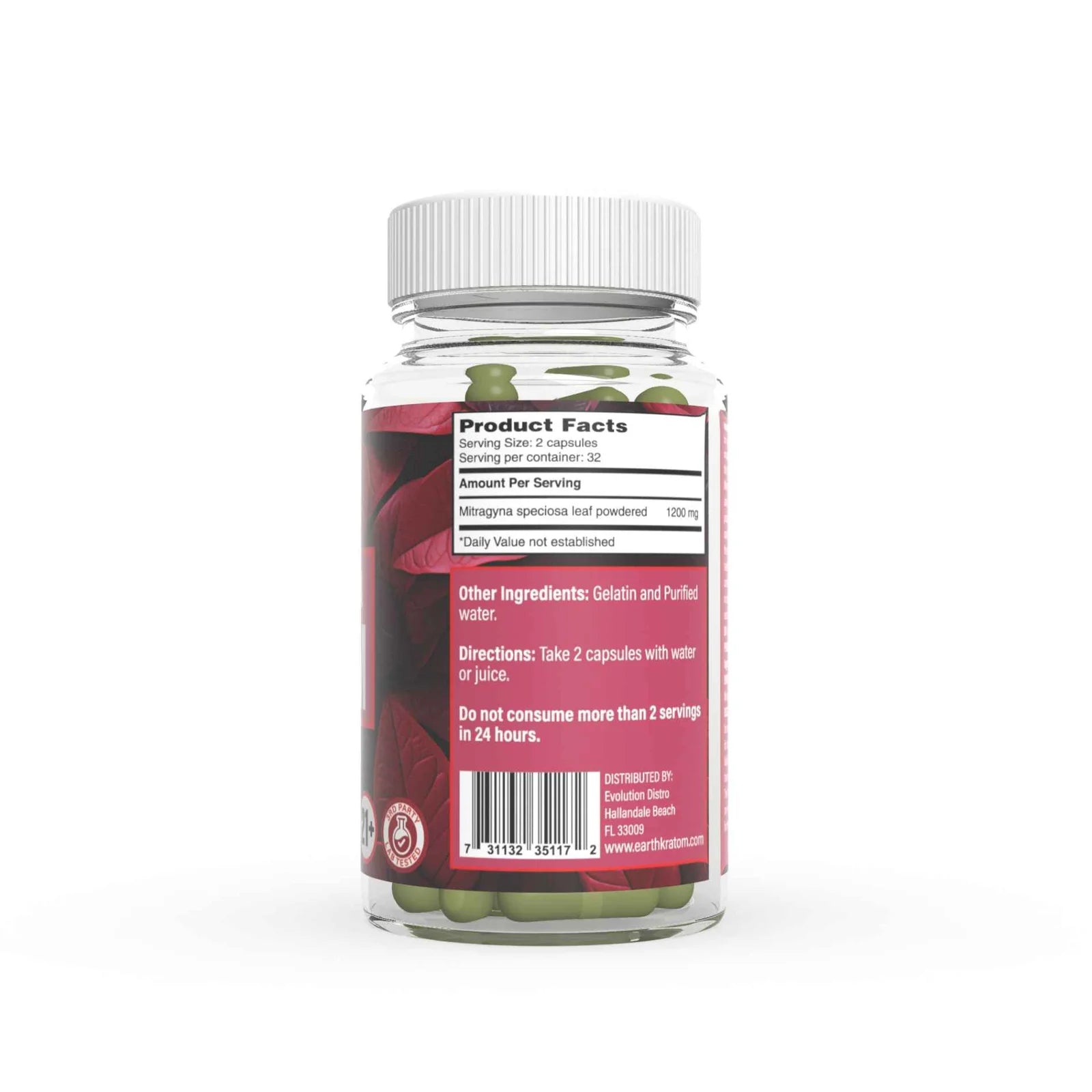 XTREME SPECIOSA RED MAENG DA KRATOM | 65 CAPSULES