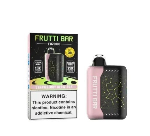 FRUTTI BAR FB25000 PUFFS DISPOSABLE VAPE 5 PACK