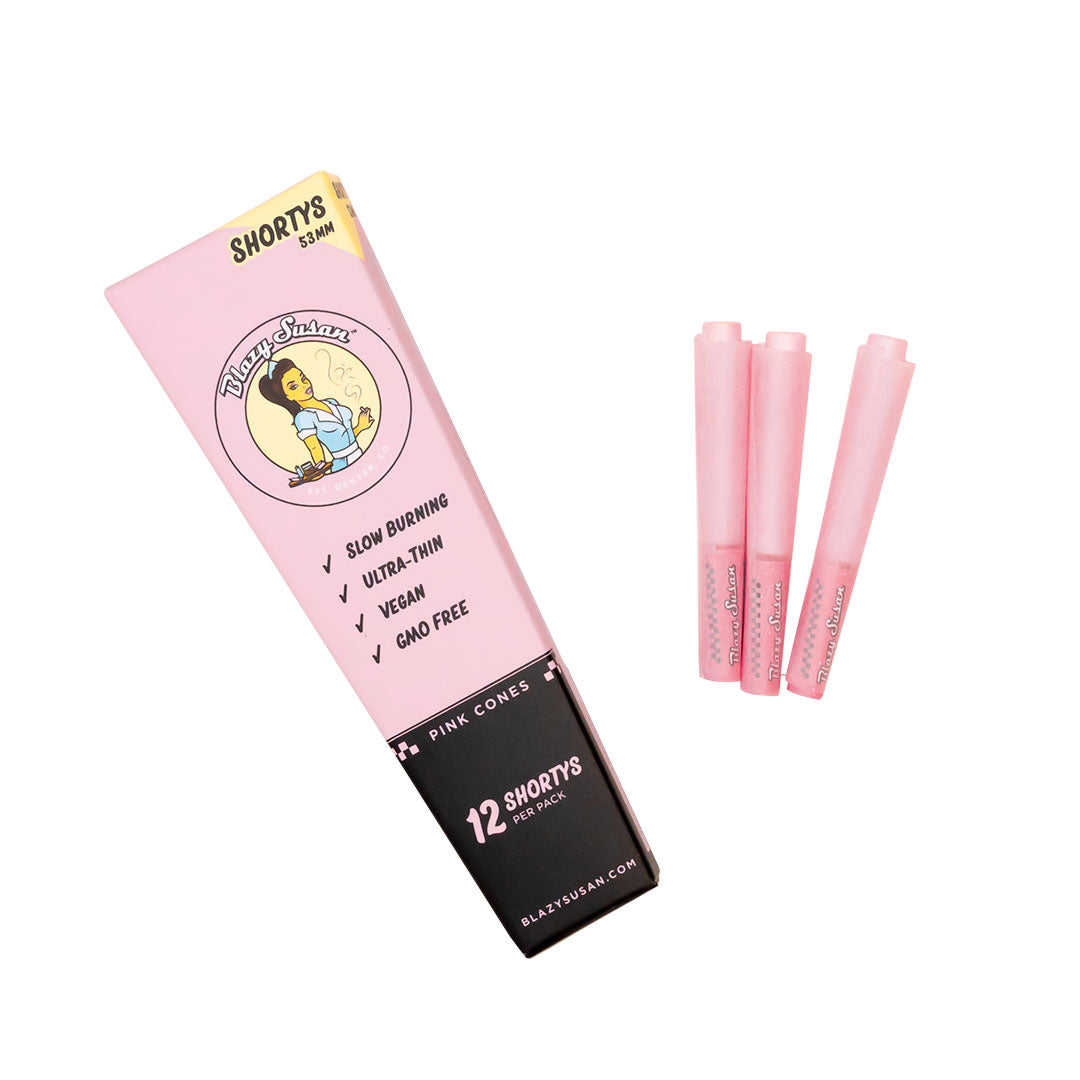 BLAZY SUSAN SHORTYS PRE ROLLED CONES FULL BOX |12 CT