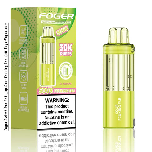 FOGER SWITCH PRO 30,000 PUFFS VAPE POD | 5CT