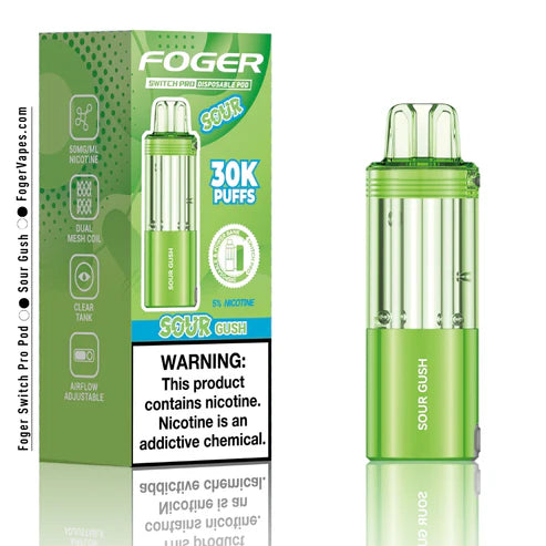FOGER SWITCH PRO 30,000 PUFFS VAPE POD | 5CT