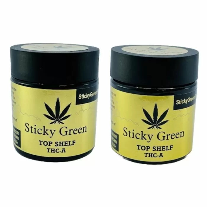 STICKY GREEN TOP SHELF GOLD 3.5 GRAMS JAR