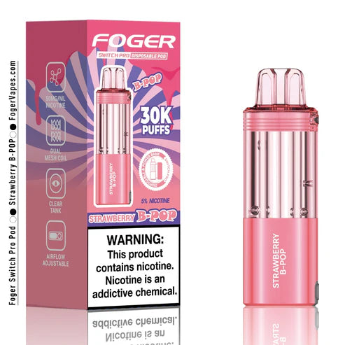 FOGER SWITCH PRO 30,000 PUFFS VAPE POD | 5CT