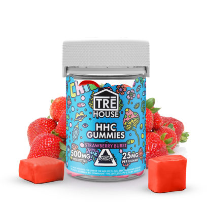 TRE HOUSE HHC STRAWBERRY BURST GUMMIES | 20 CT