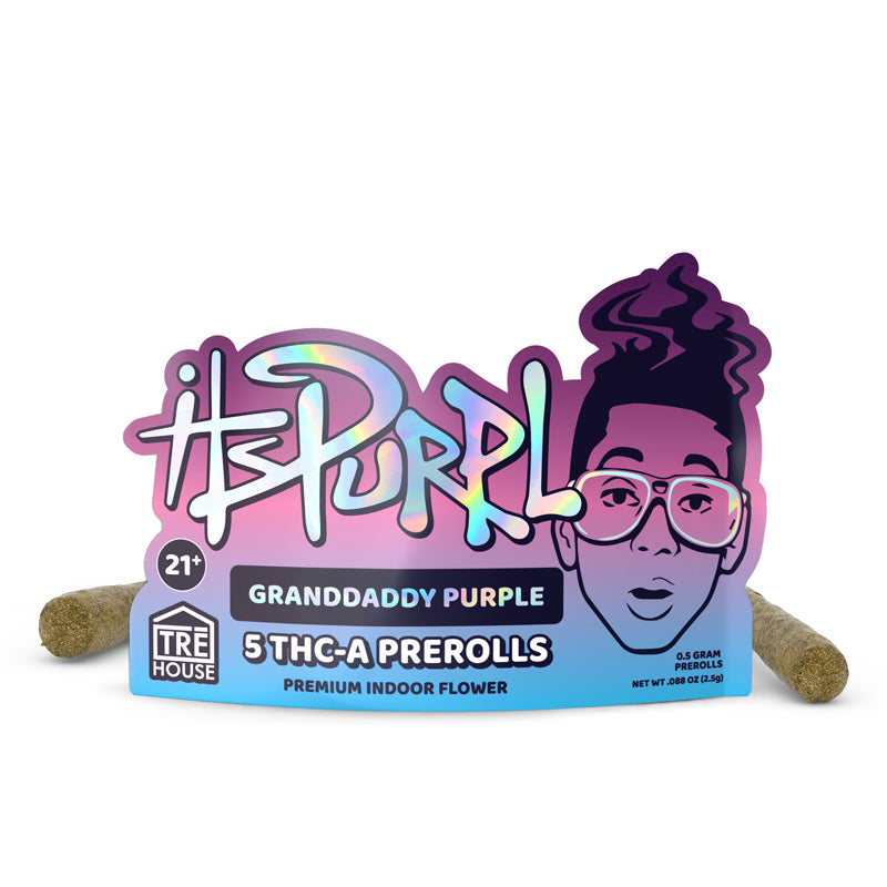 TRE HOUSE ITS PURPL THC-A PREROLLS | 0.5G