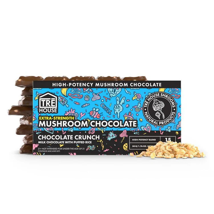 TRE HOUSE EXTRA STRENGTH MAGIC MUSHROOM CHOCOLATE BAR