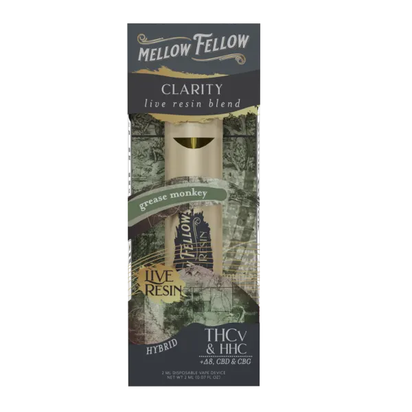MELLOW FELLOW LIVE RESIN BLEND DISPOSABLE | 2G
