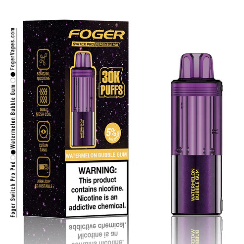 FOGER SWITCH PRO 30,000 PUFFS VAPE POD | 5CT