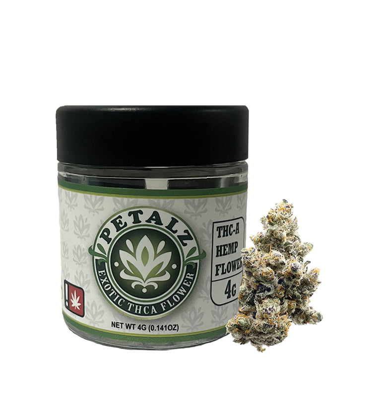 PETALZ THC-A FLOWER ASSORTED STRAINS | 4G