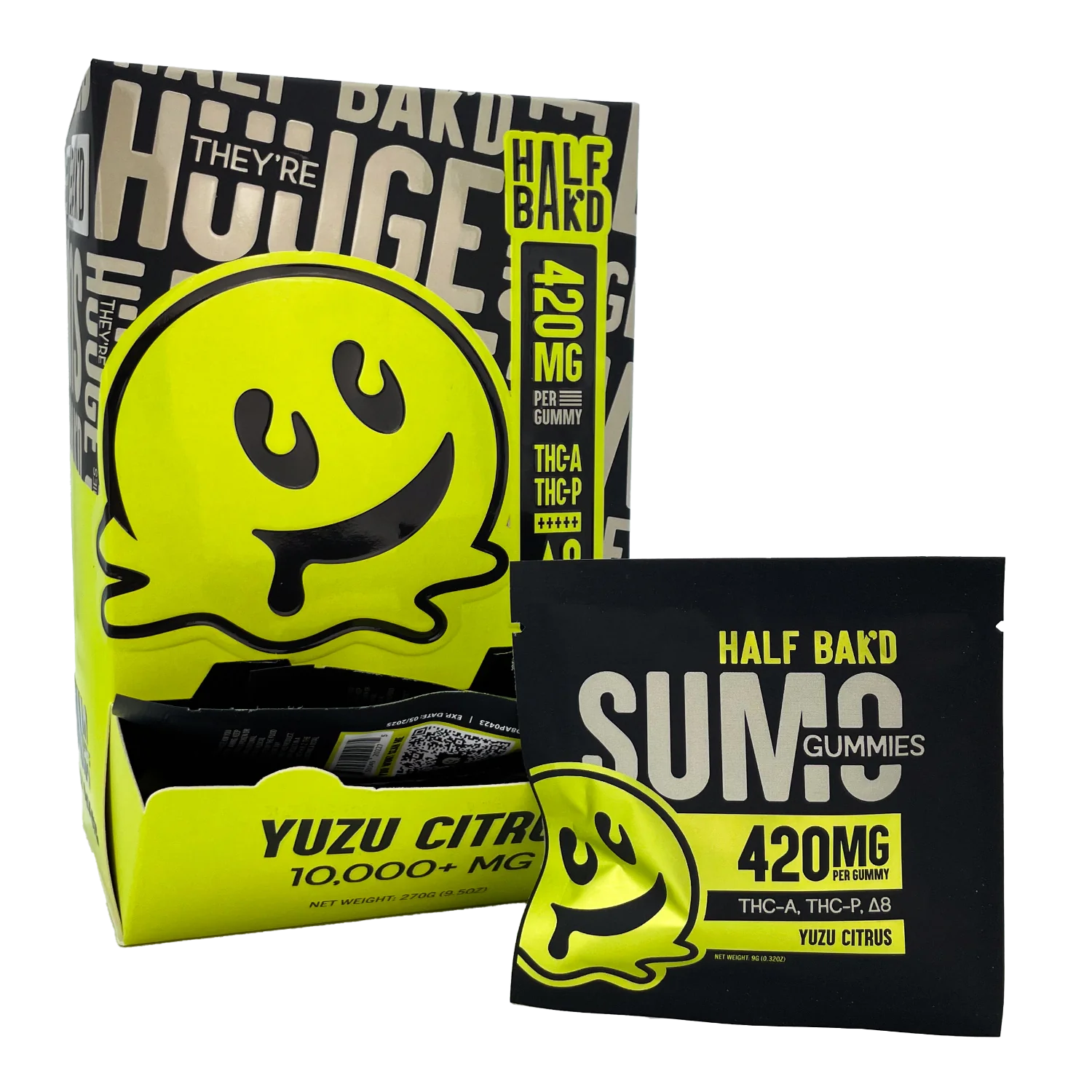 HALF BAK'D SUMO GUMMIES DISPLAY BOX | 30CT