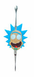 METAL / SILICONE DABBER TOOL, RICK AND MORTY DESIGN B | SINGLE UNIT