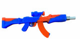 SILICONE NECTOR COLLECTOR GUN, RED & BLUE
