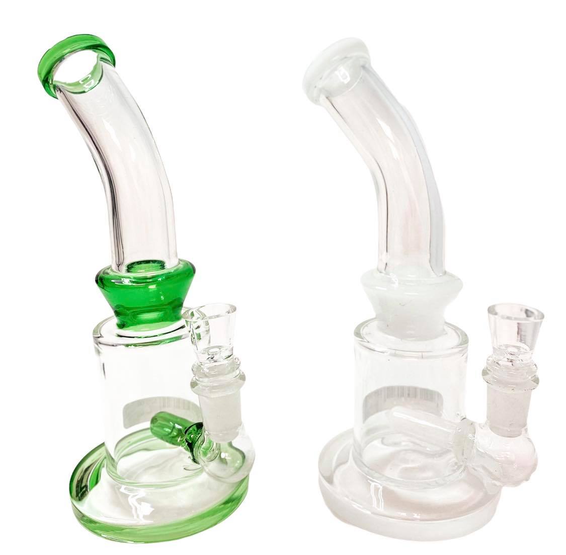 9" INCLINE PERCOLATOR GLASS ON GLASS WATER PIPE