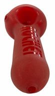 FROSTED GLASS 3" HANDPIPE, VARIOUS COLORS