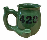 CERAMIC COFFEE MUG PIPE | VARIOUS DESIGNS