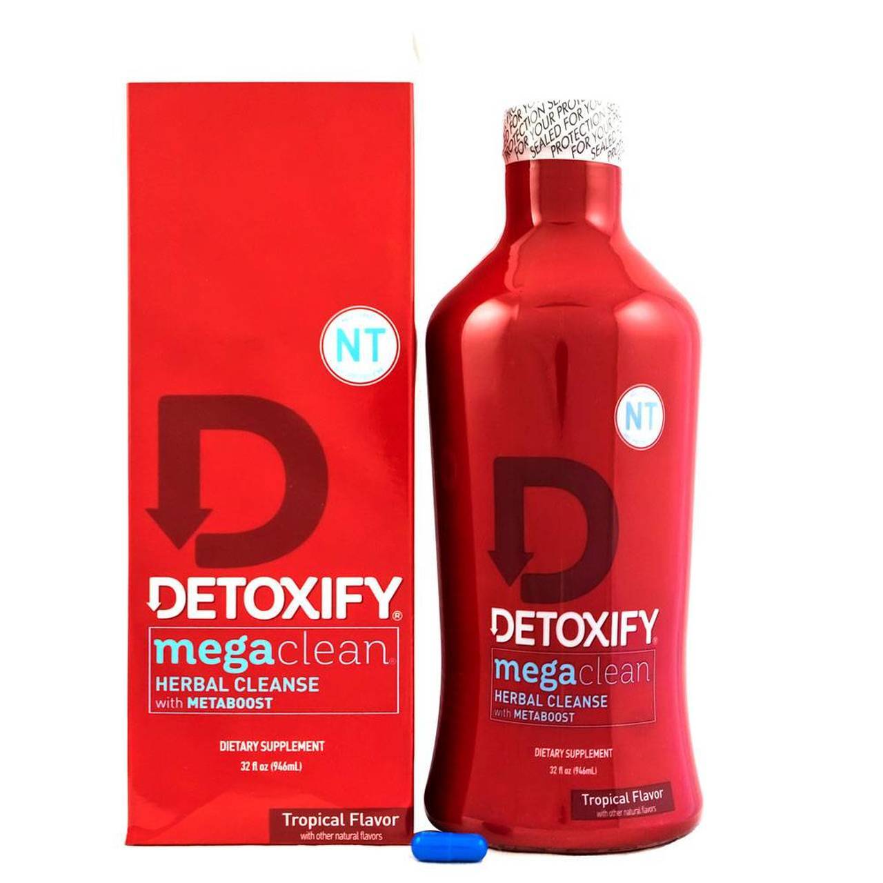 DETOXIFY MEGACLEAN WITH METABOOST TROPICAL FLAVOR 32 OZ
