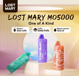 LOST MARY MO5000 | 5000 PUFFS | 13.5ML ELIQUID | 5PCS