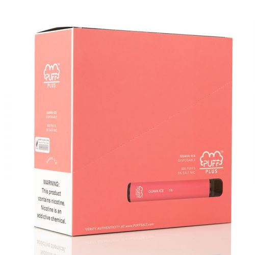 PUFF PLUS 800 PUFF DISPOSABLE VAPE BOX (BOX OF 10) EAZY WHOLESALE