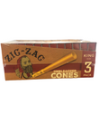 ZIG-ZAG | KING SIZE UNBLEACHED CONES