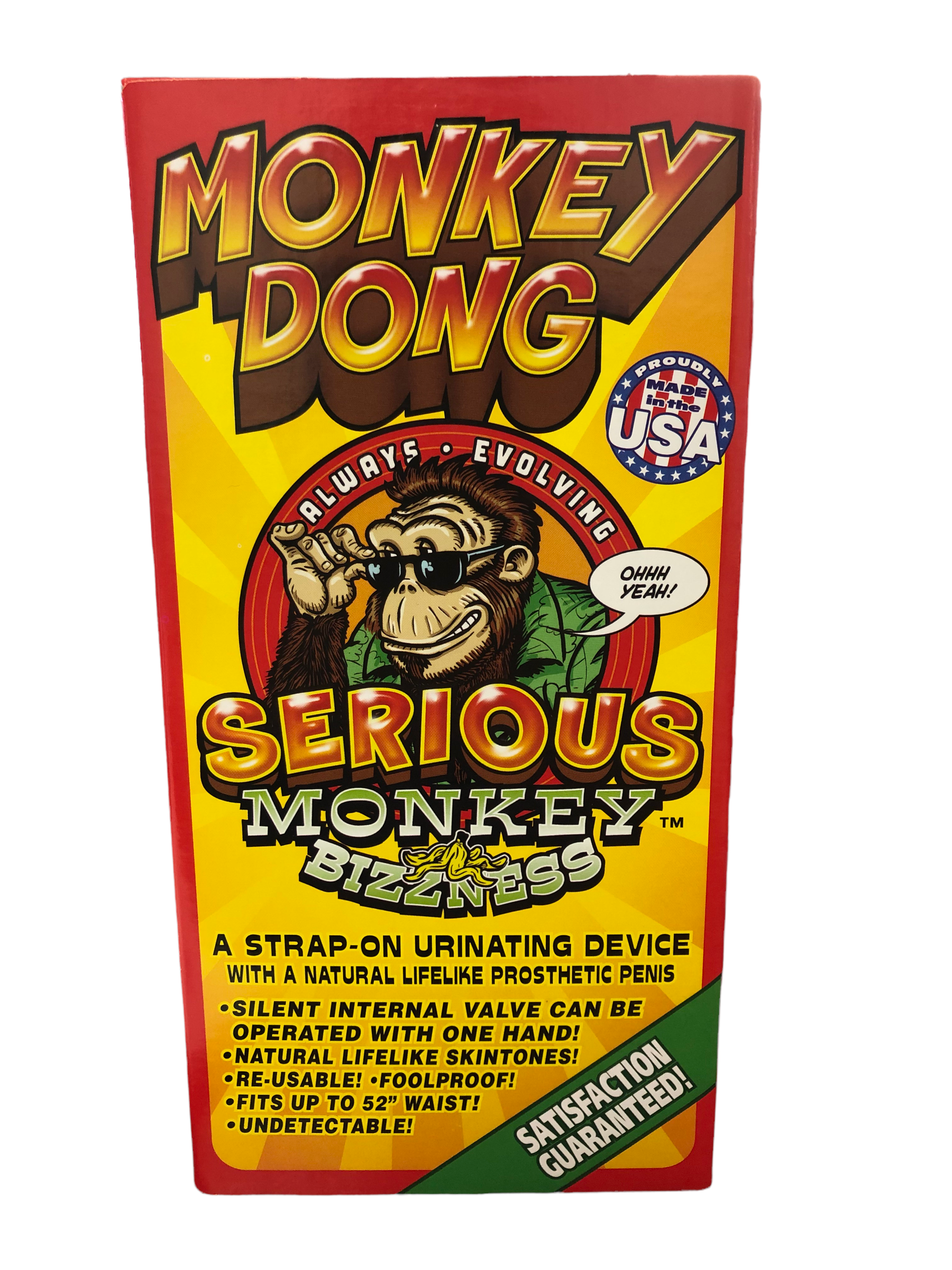 MONKEY DONG | A STRAP - ON URINATING DEVICE