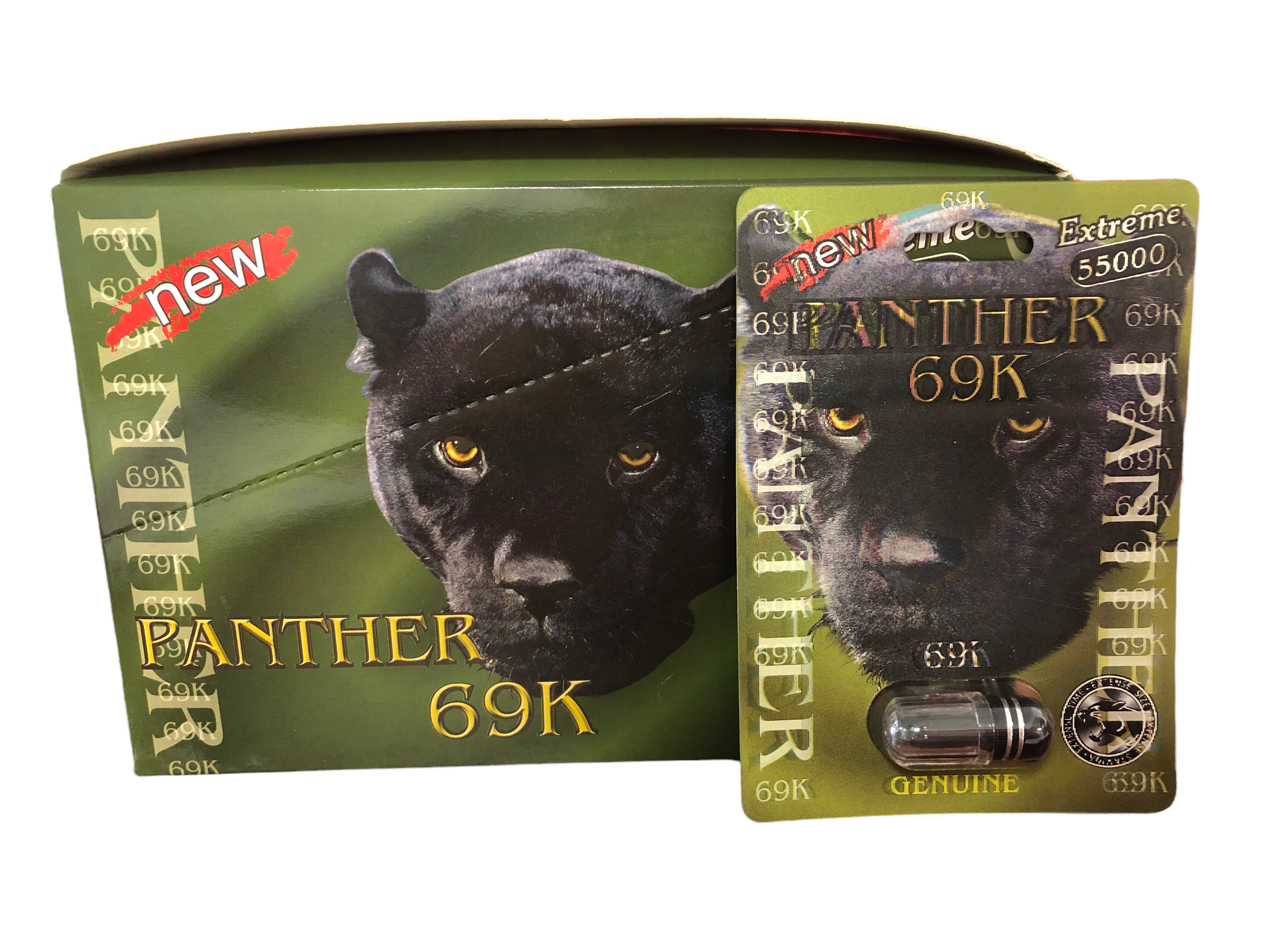 PANTHER 69 K SEX PILL | EXTREME 55000 (24 PACK)