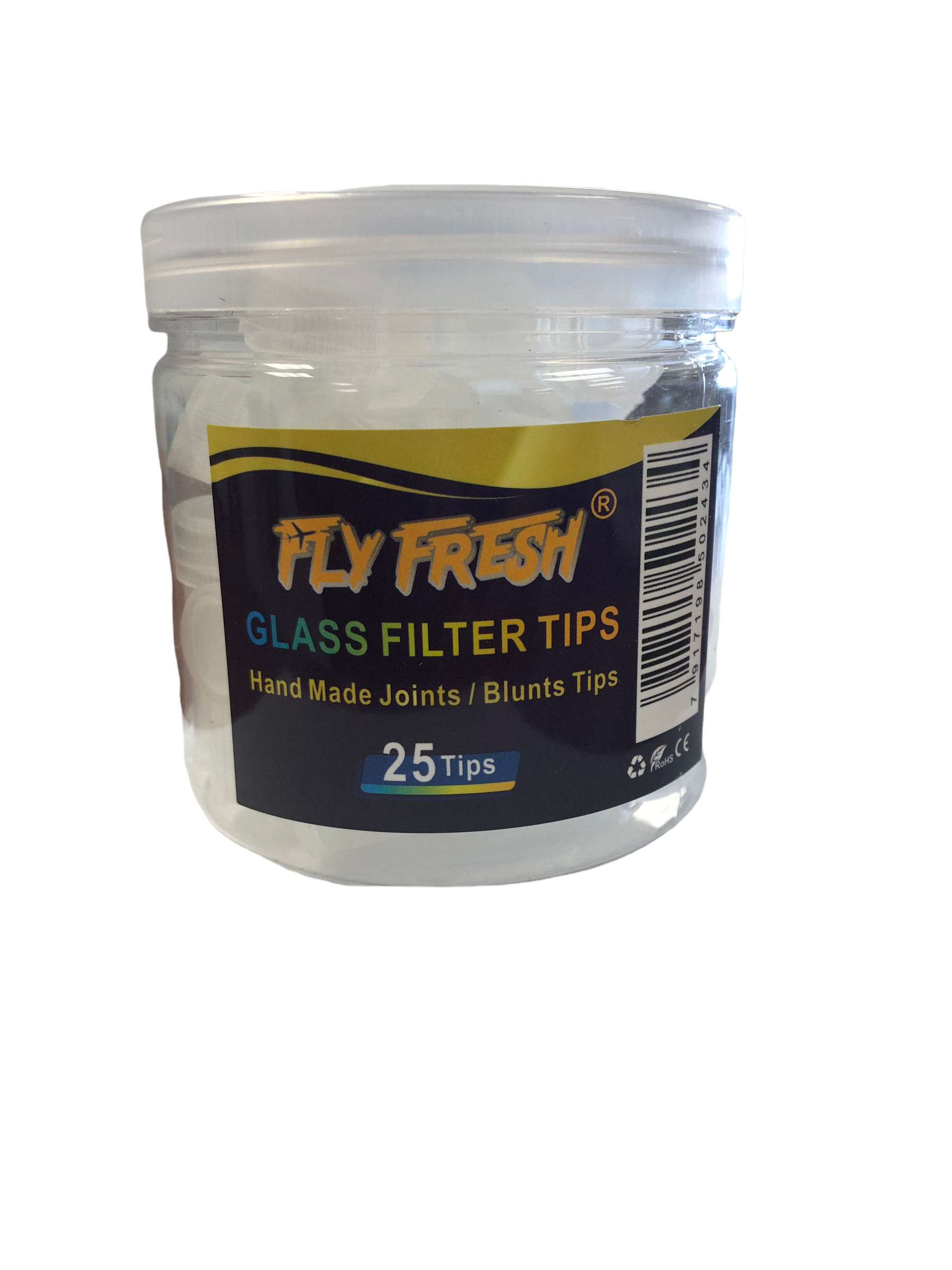 FLY FRESH | GLASS FILTER TIPS 25 CT