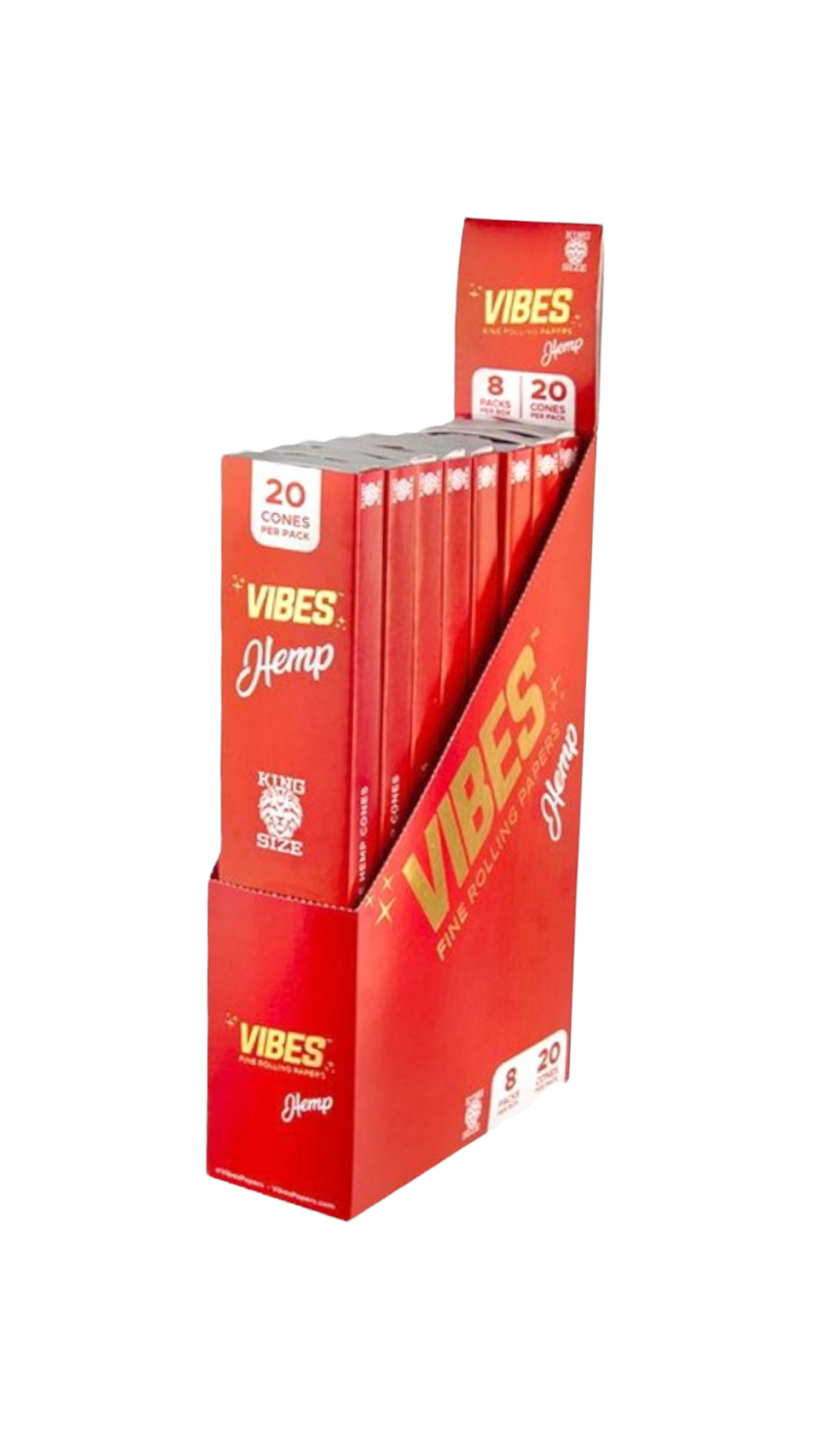 VIBES CONES HEMP | KING SIZE 8 COUNT