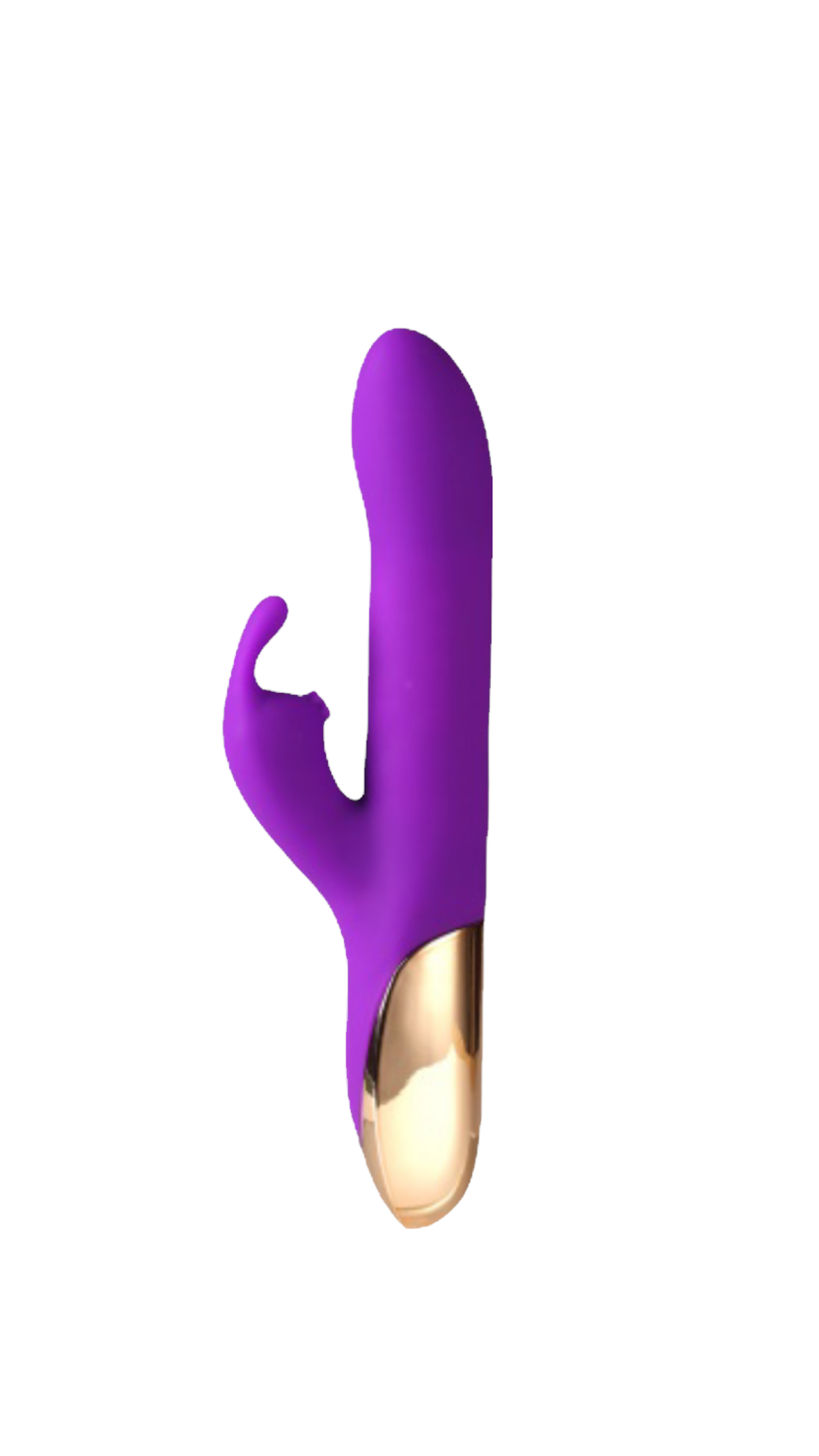 KARLIN 8.5" INCHES | SILICONE BEARD RABBIT | PURPLE