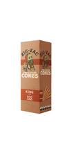 ZIG ZAG CONES | UNBLEACHED KING SIZE | 100PK