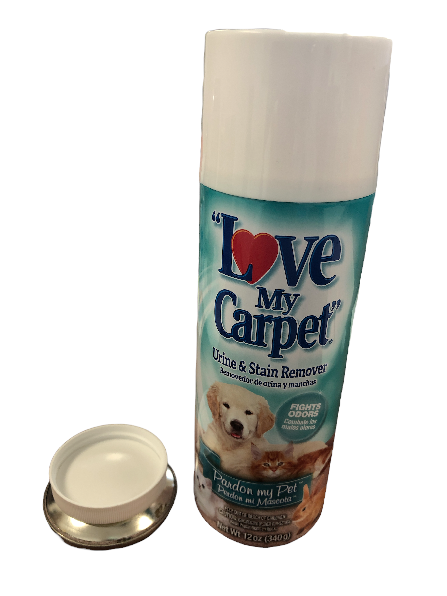 LOVE MY CARPET SAFE CAN