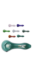UBER GLASS | 4" SPOON WITH BUILT-IN SCREEN | ASSORTED COLORS