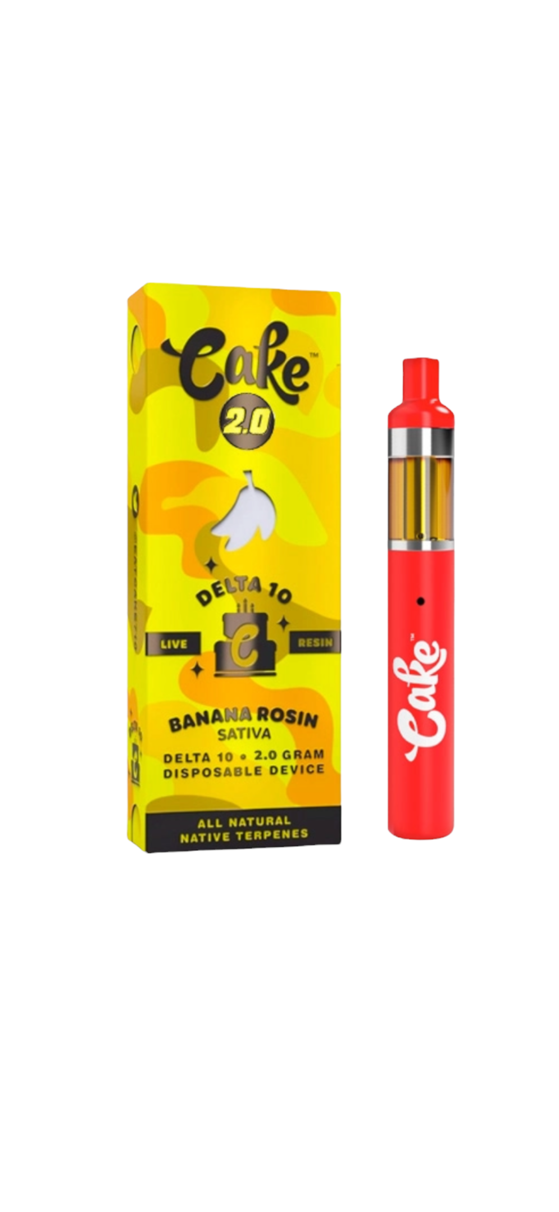 CAKE | DELTA 10 LIVE RESIN DISPOSABLE | 2G